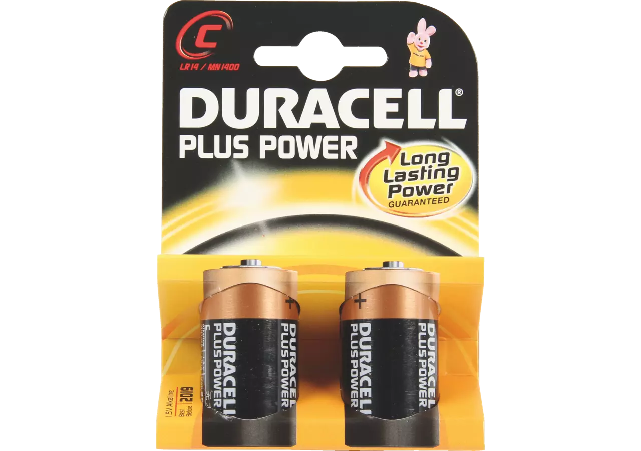 Batterie Plus Power, Baby C, LR14, 1,5 V Duracell