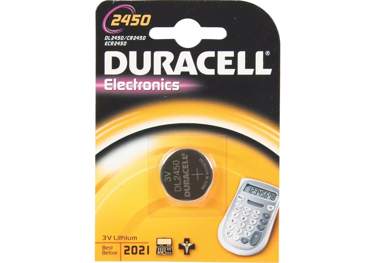 Knopfzelle Electronics 2450, CR 2450 Duracell