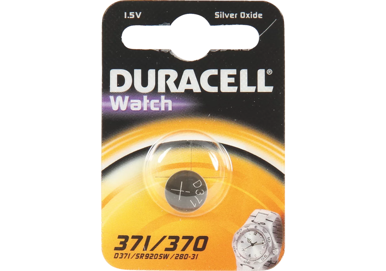 Knopfzelle Watch 371/370, SR 69, SG6 Duracell