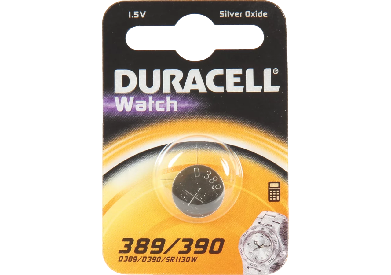 Knopfzelle Watch 389/390, SR 54, SG10 Duracell