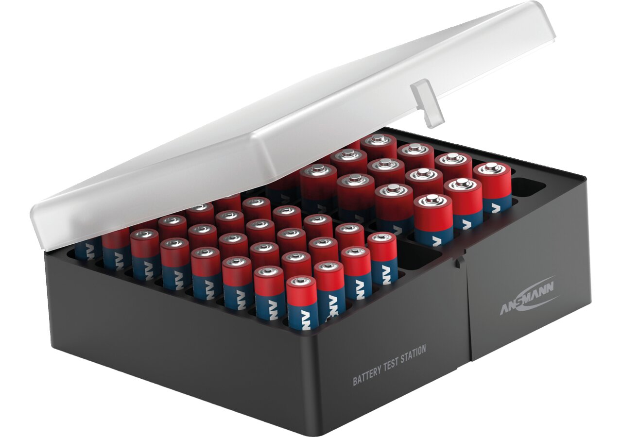 Batterie Sortiment 52-teilig Micro AAA LR03, Mignon AA LR6 ANSMANN