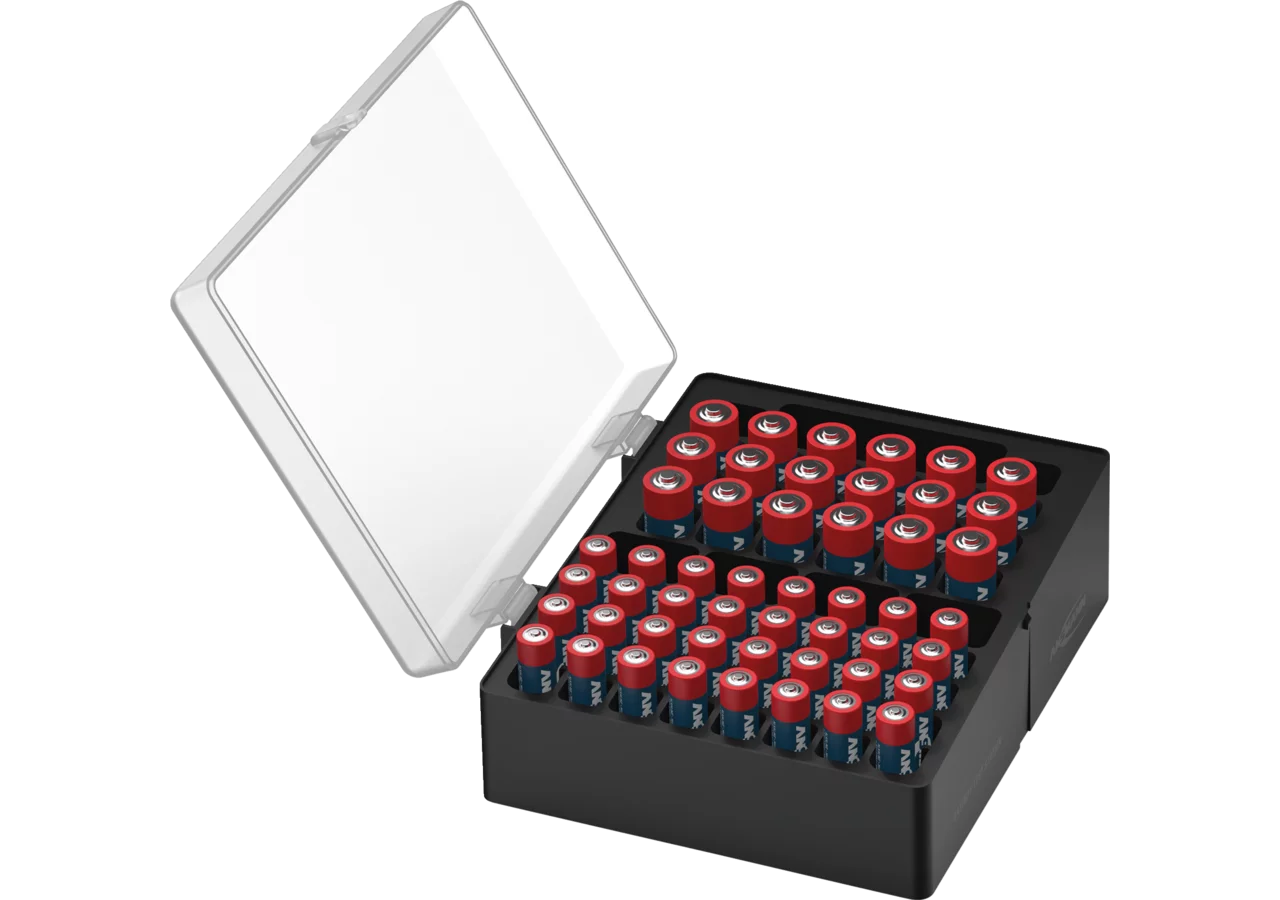 Batterie Sortiment 52-teilig Micro AAA LR03, Mignon AA LR6 ANSMANN