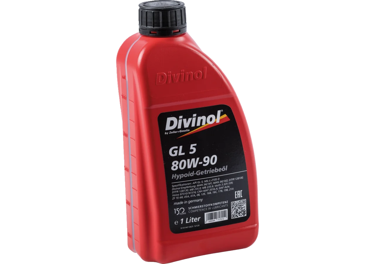 Getriebeöl Multihypoid GL-5 80W-90, 1 Liter Divinol