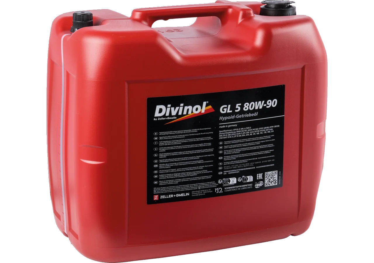 Getriebeöl Multihypoid GL-5 80W-90, 20 Liter Divinol