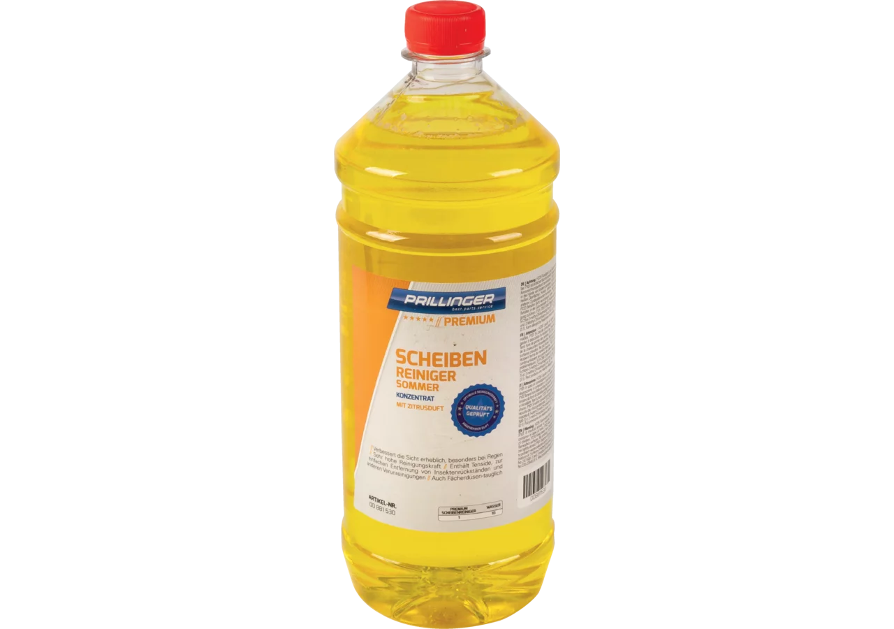 Scheibenreiniger Konzentrat Zitrusduft 1:10, 1 Liter Prillinger Premium