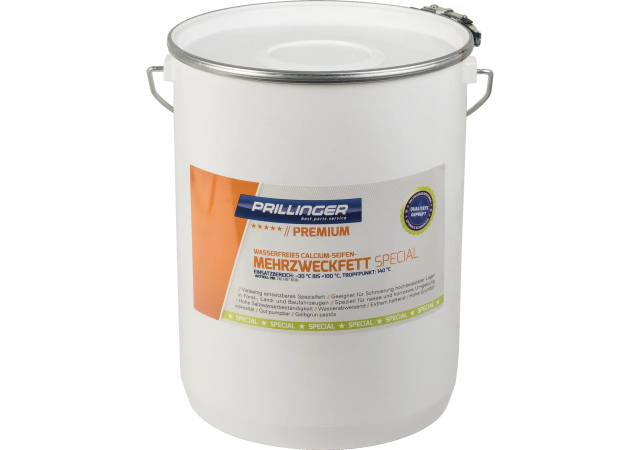 Mehrzweckfett Special, 5 kg Kunststoffeimer nach DIN 51502 KP 2 G-30 Prillinger Premium