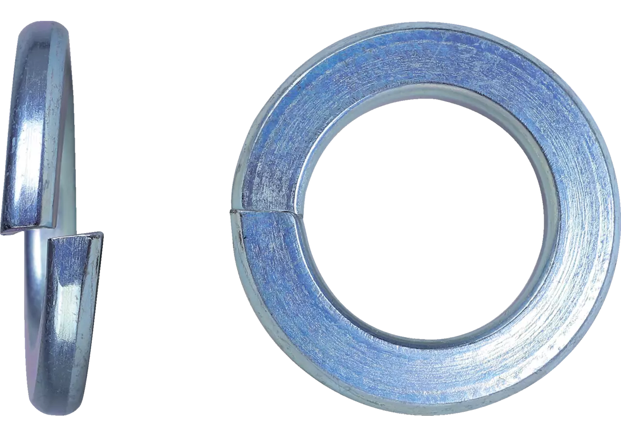 Federringe M20, Standard glatt, 100 Stück Federstahl verzinkt, DIN127-B GartenShop24