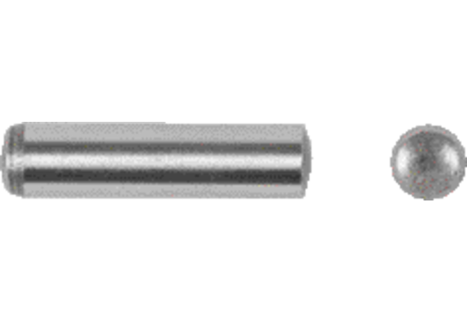 Zylinderstift 5 x 40 mm, m6 Stahl gehärtet, DIN6325 GartenShop24