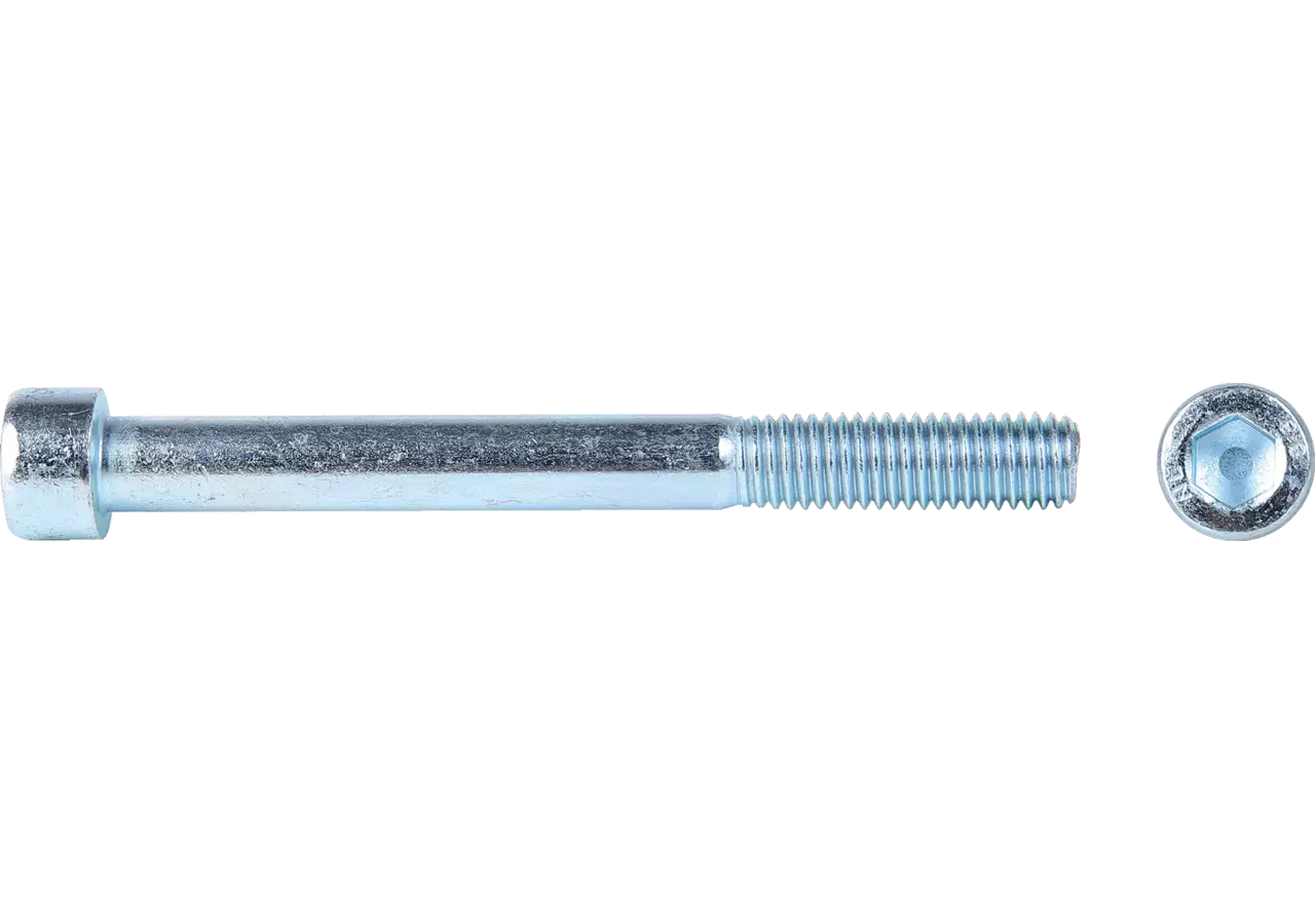Zylinderschraube mit Innensechskant M8 x 16 mm, Güte 8.8 Stahl verzinkt, DIN912 GartenShop24