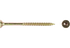 Spanplattenschrauben 4,5 x 80 mm, 200 Stück Gelb-verzinkt mit TX-Profil GartenShop24