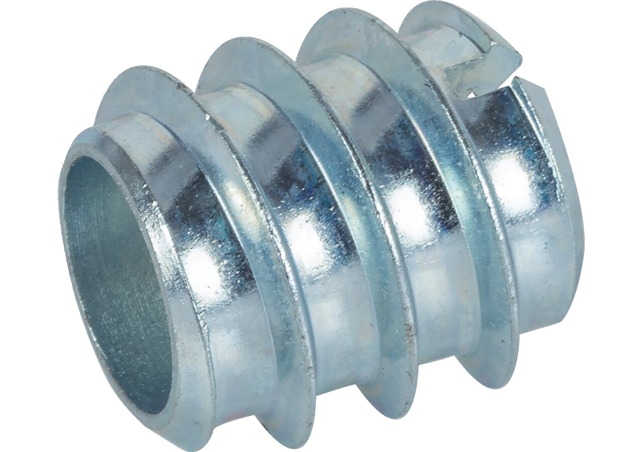 Einschraubmutter M5 x 20 mm, mit Schlitz Stahl verzinkt, DIN7965 GartenShop24