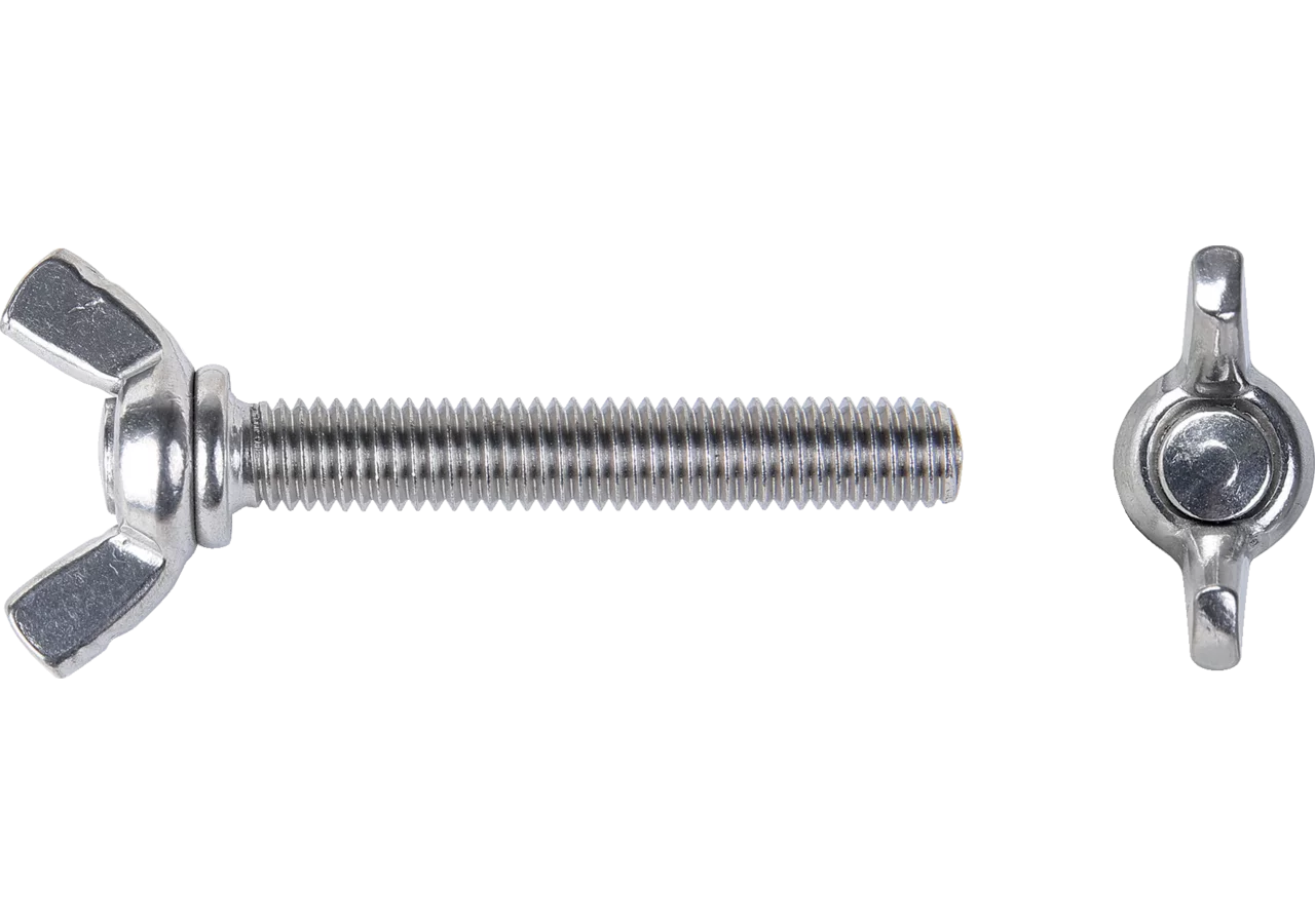 Flügelschraube M5 x 30, V2A Edelstahl, DIN316-A GartenShop24