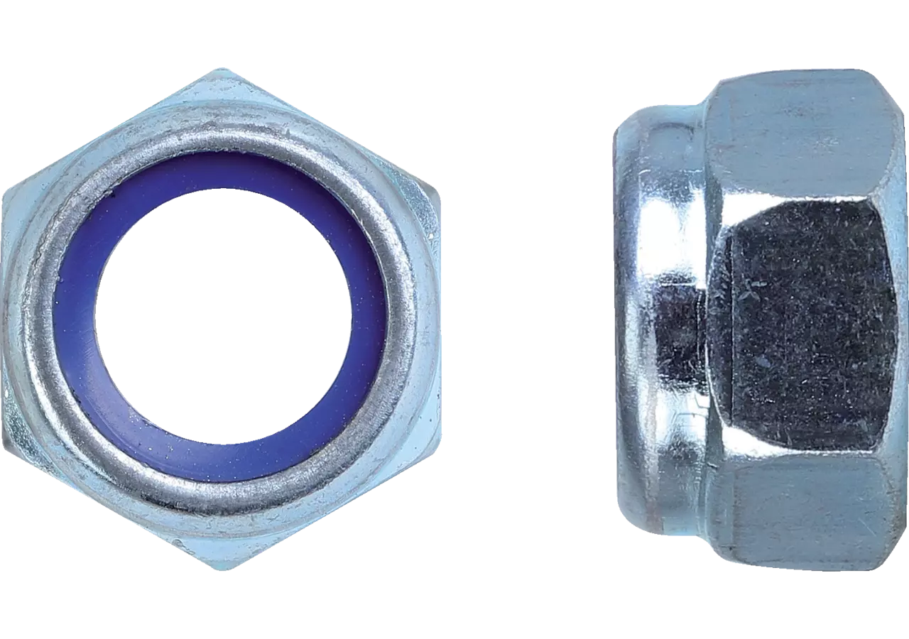 Sechskant-Stoppmutter mit Klemmteil M24 x 2 mm Feingewinde Güte 10 Stahl verzinkt DIN 985 GartenShop24 - Hochwertige Gartengeräte