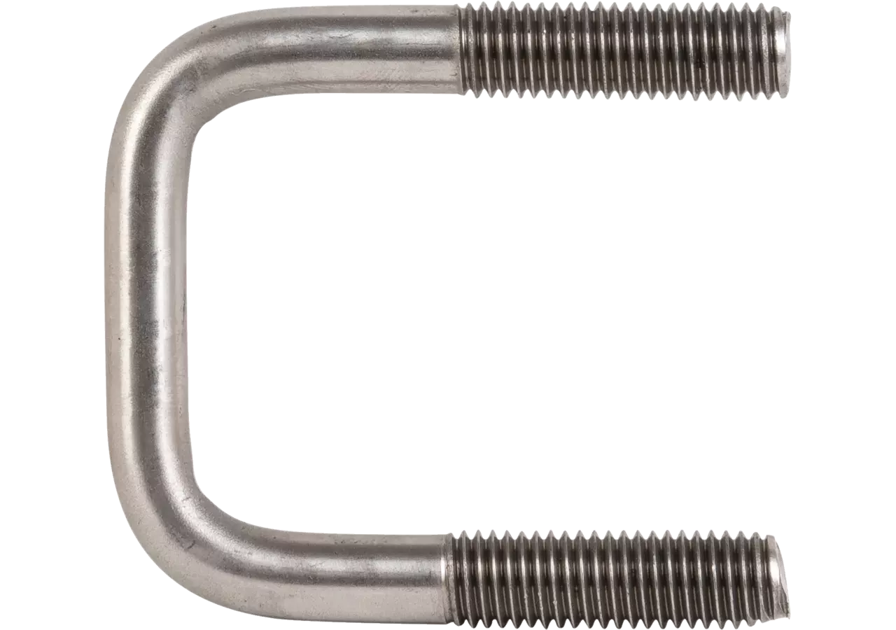 Bügelschraube eckig, M12 x 30 mm, NG 90 V2A Edelstahl, DIN3570 GartenShop24