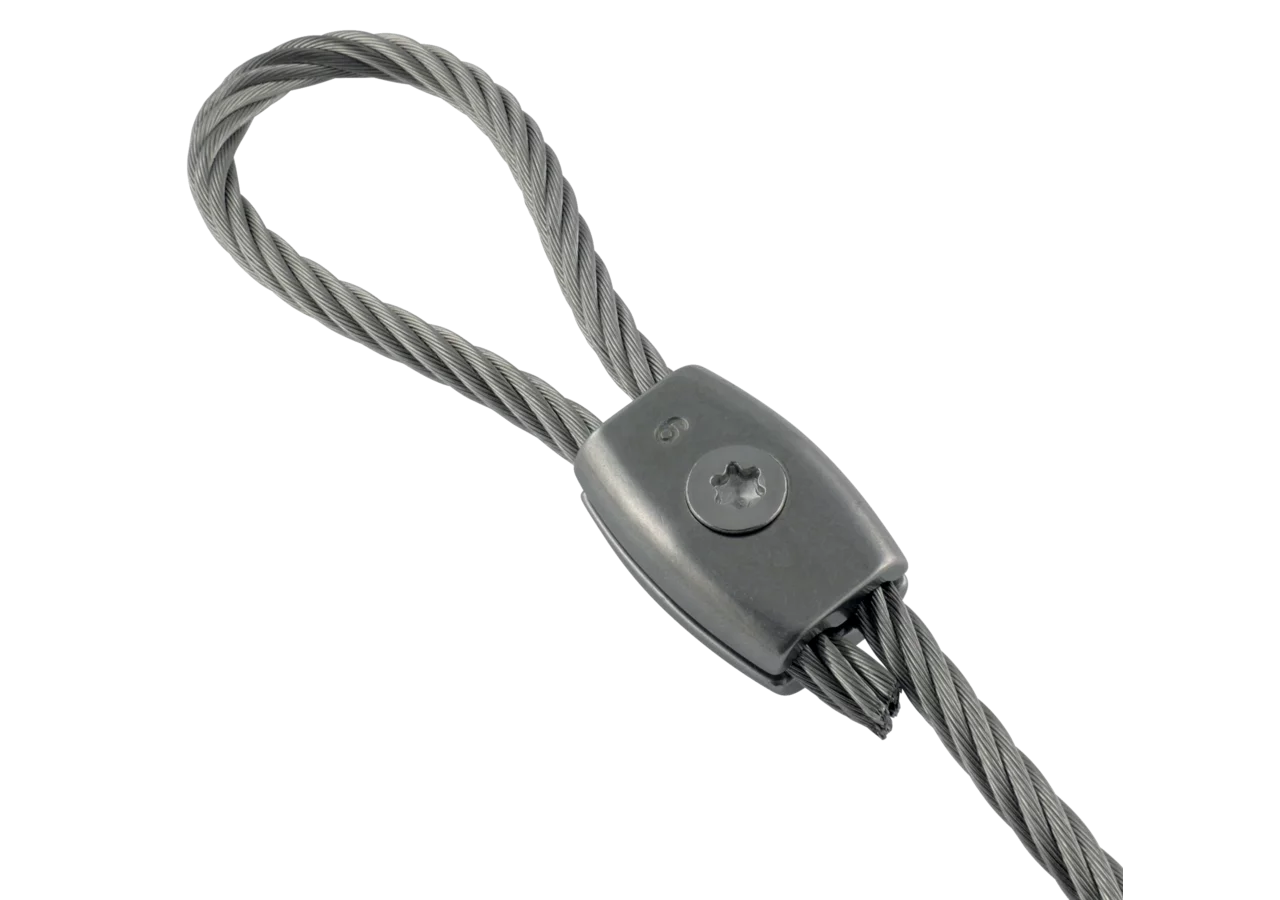Drahtseilklemme Eiform für Seil-Dm 6,0 mm VA4 Edelstahl poliert GartenShop24