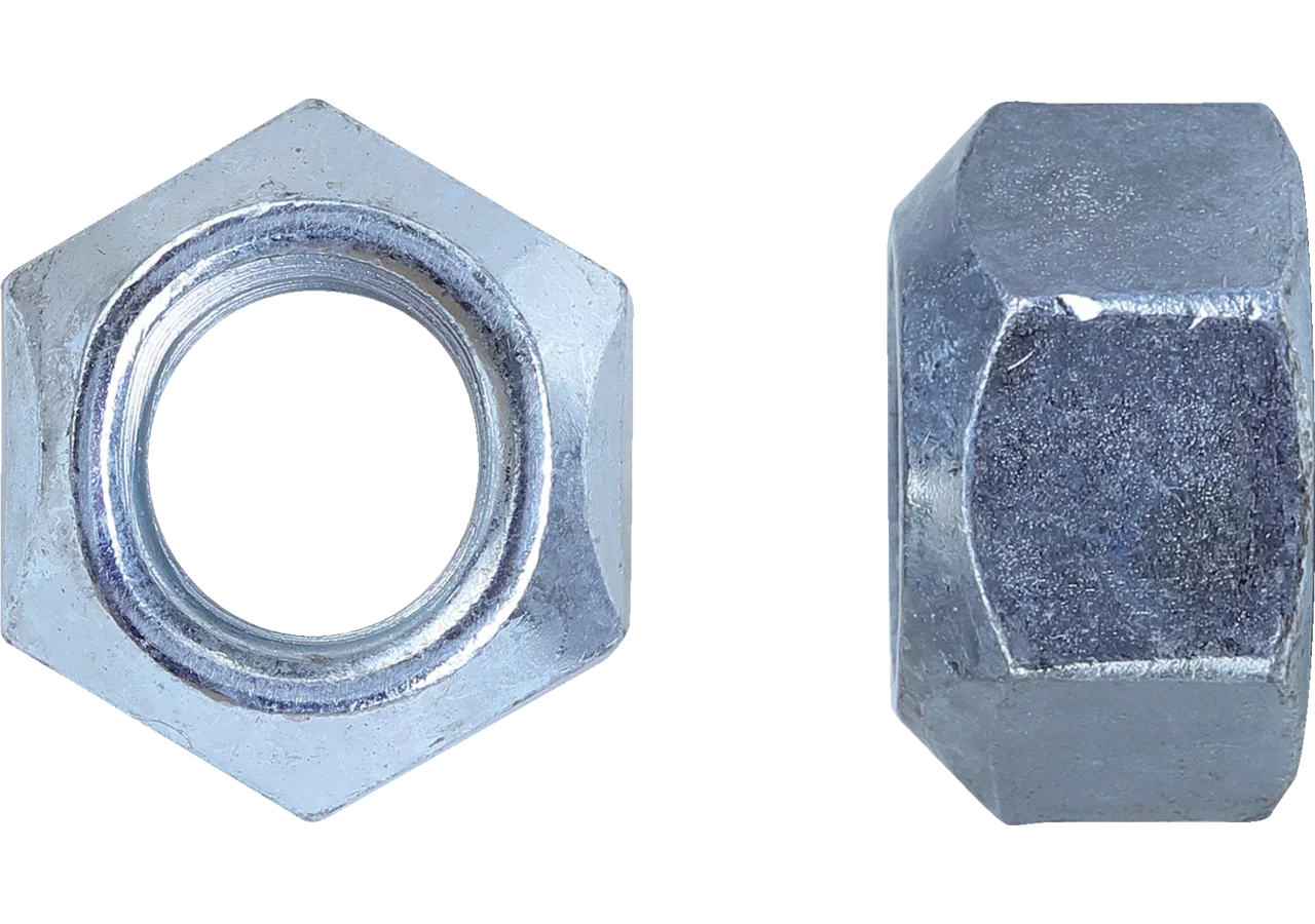 Stoppmutter M16, Güte 8, mit Klemmteil Metall Stahl verzinkt, DIN980-V GartenShop24