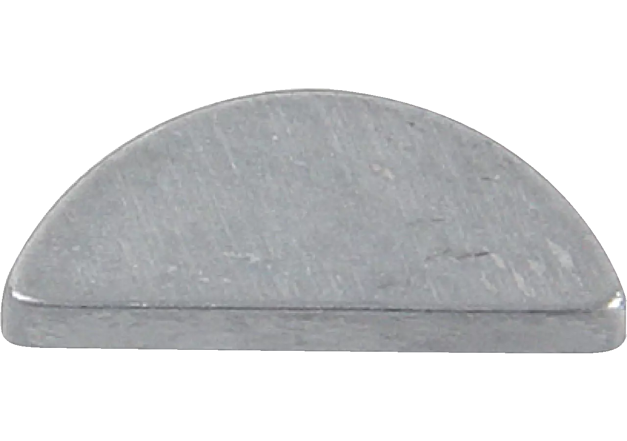 Scheibenfeder 3,0 x 5,0 x 12,65 mm Stahl blank, DIN6888 GartenShop24 - Hochwertige Gartengeräte