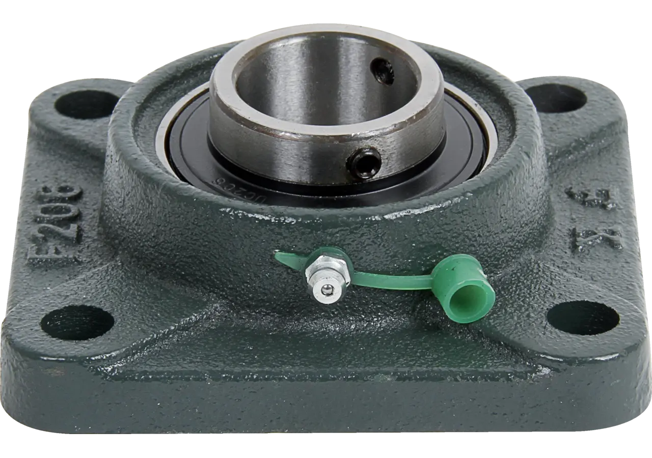 Flanschlager UCF 208-16 quadratisch, vierloch, Gewindestift am Innenring GartenShop24