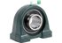 Stehlager UCPA 206 rechteckig, zweiloch mit Innengewinde, Gewindestift am Innenring GartenShop24
