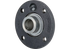 Flanschlager RME 35 N rund, vierloch, mit Exzenterspannring INA FAG