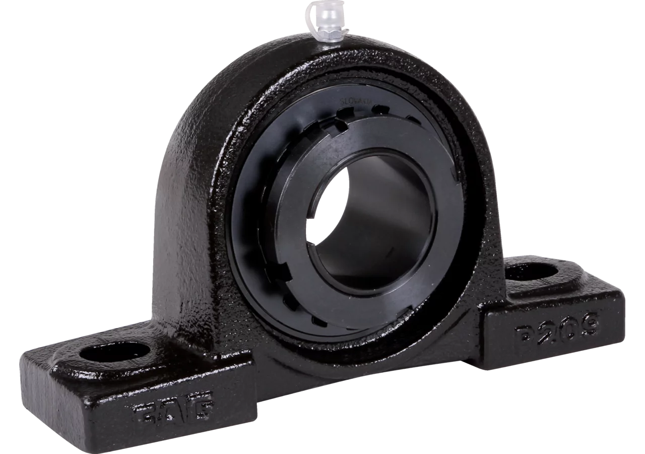 Stehlager UKP 209 Black-Series, rechteckig, zweiloch mit Spannhülse INA FAG