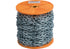 Normkette 3,8 x 21,5 x 14,4 mm, Rolle, langgliedrig, 50 m Stahl verzinkt Robur
