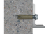 Messingdübel M10 x 32 mm 1 Stück Fischer