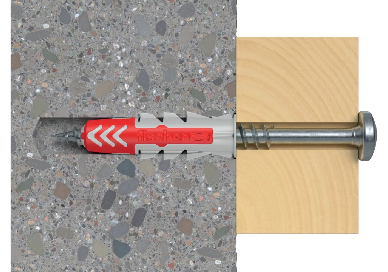 Kunststoffdübel DuoPower Dm 8 x 40 mm 100 Stück Fischer