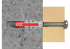 Kunststoffdübel DuoPower Dm 8 x 40 mm 100 Stück Fischer