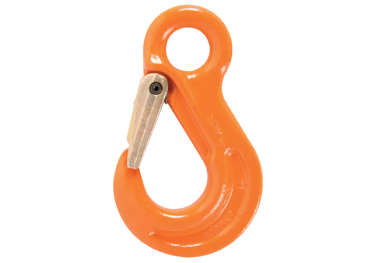 Lasthaken HSW 5-6 mm, mit Öse und Sicherung Stahl lackiert GartenShop24
