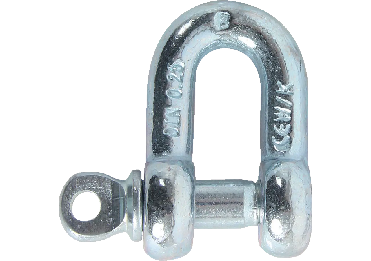 Schäkel M12, mit Augenbolzen Stahl verzinkt, DIN82101-A GartenShop24