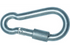 Karabinerhaken 120 x 11 mm, mit Sicherung Stahl verzinkt, DIN5299C GartenShop24