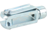 Gabelkopf M6 x 24 mm, mit Federklappbolzen Stahl verzinkt, DIN71752 GartenShop24