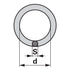 Runder Ring Dm 70 x 10,0 mm, punktgeschweißt Stahl verzinkt – RUNDE RINGEaus Stahldraht GartenShop24 - Hochwertige Gartengeräte