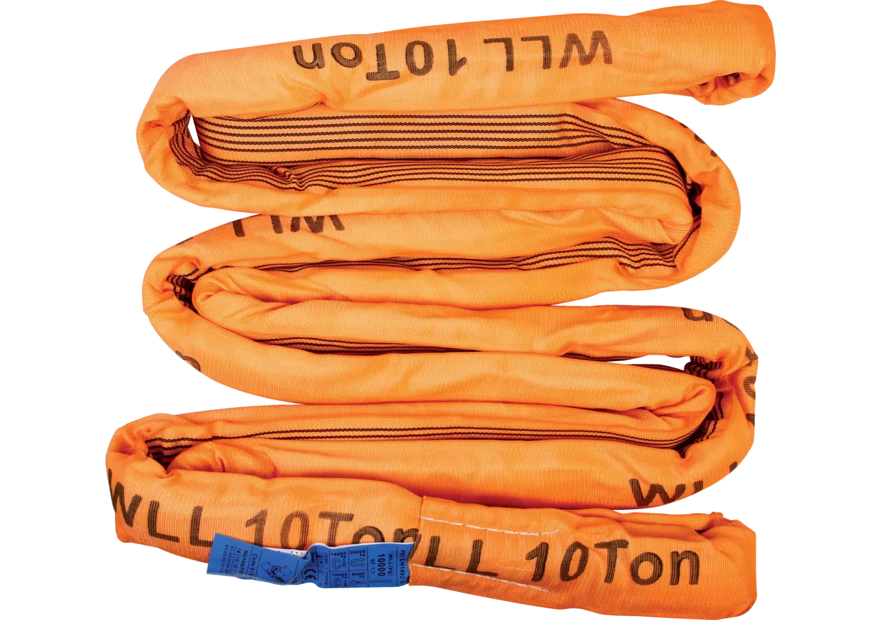 Rundschlinge Orange 10 t, Umfang - 4 m, Breite - 115 mm McBull