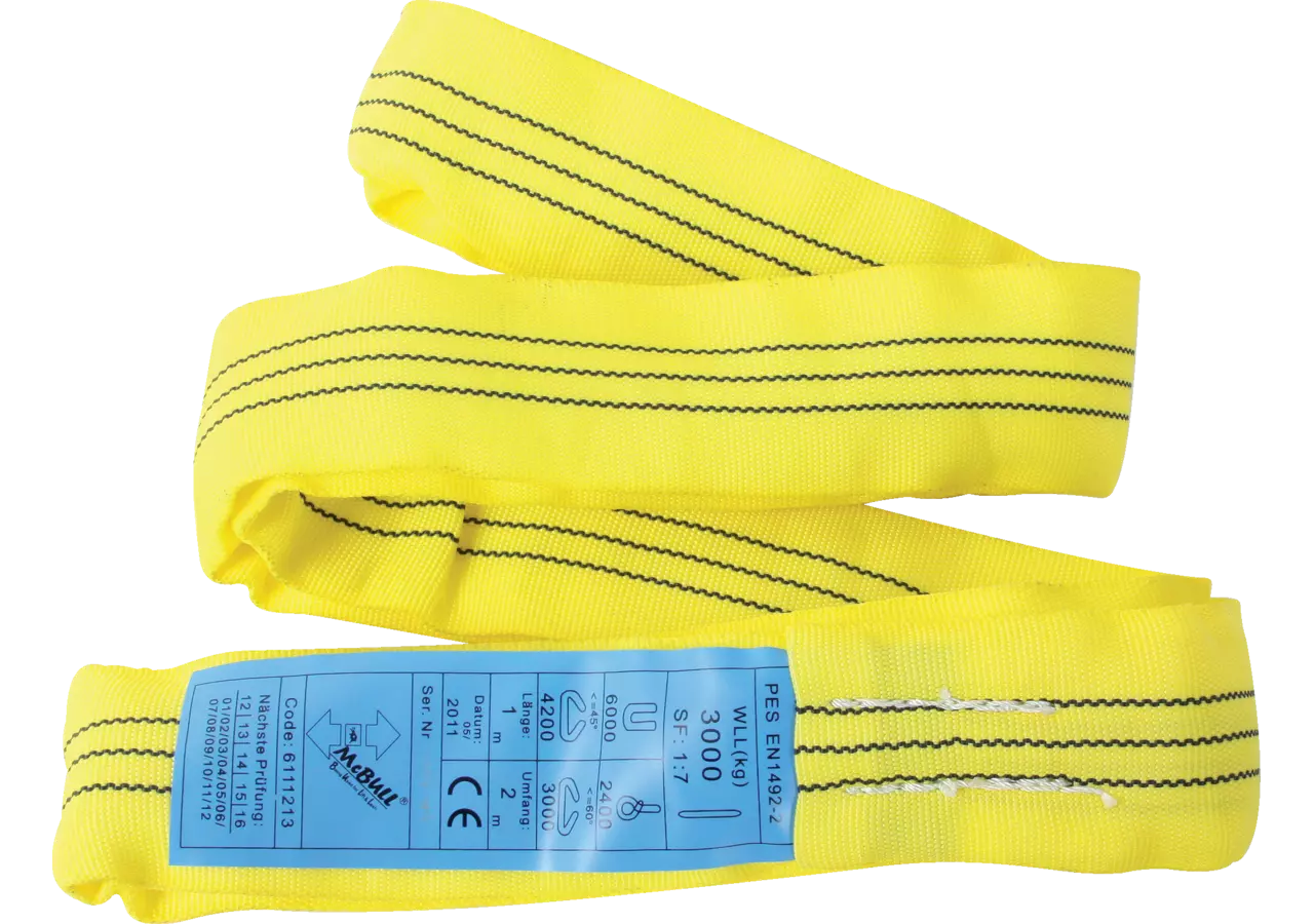 Rundschlinge Gelb 3 t, Umfang - 6 m, Breite - 57 mm McBull