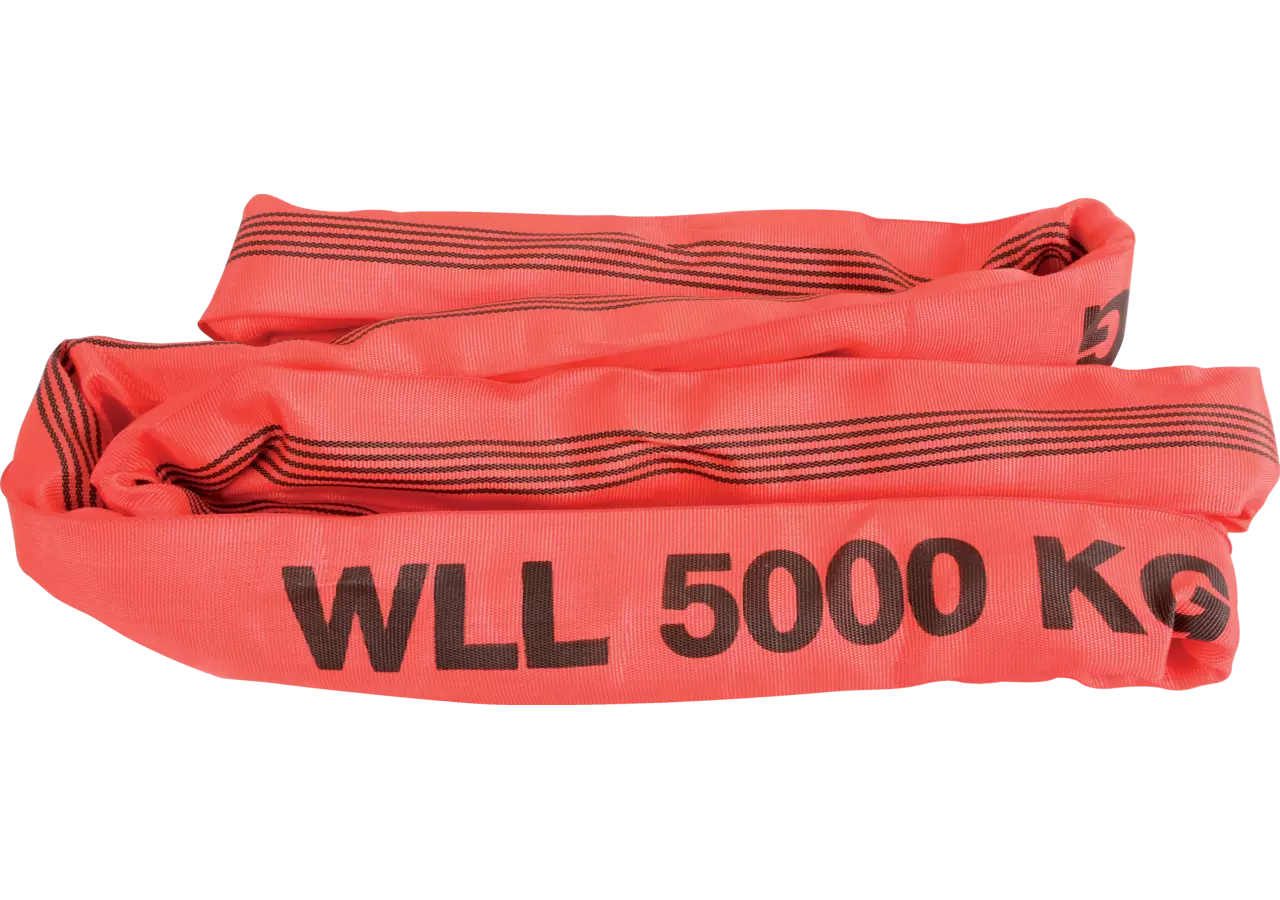 Rundschlinge Rot 5 t, Umfang - 2 m, Breite - 80 mm McBull