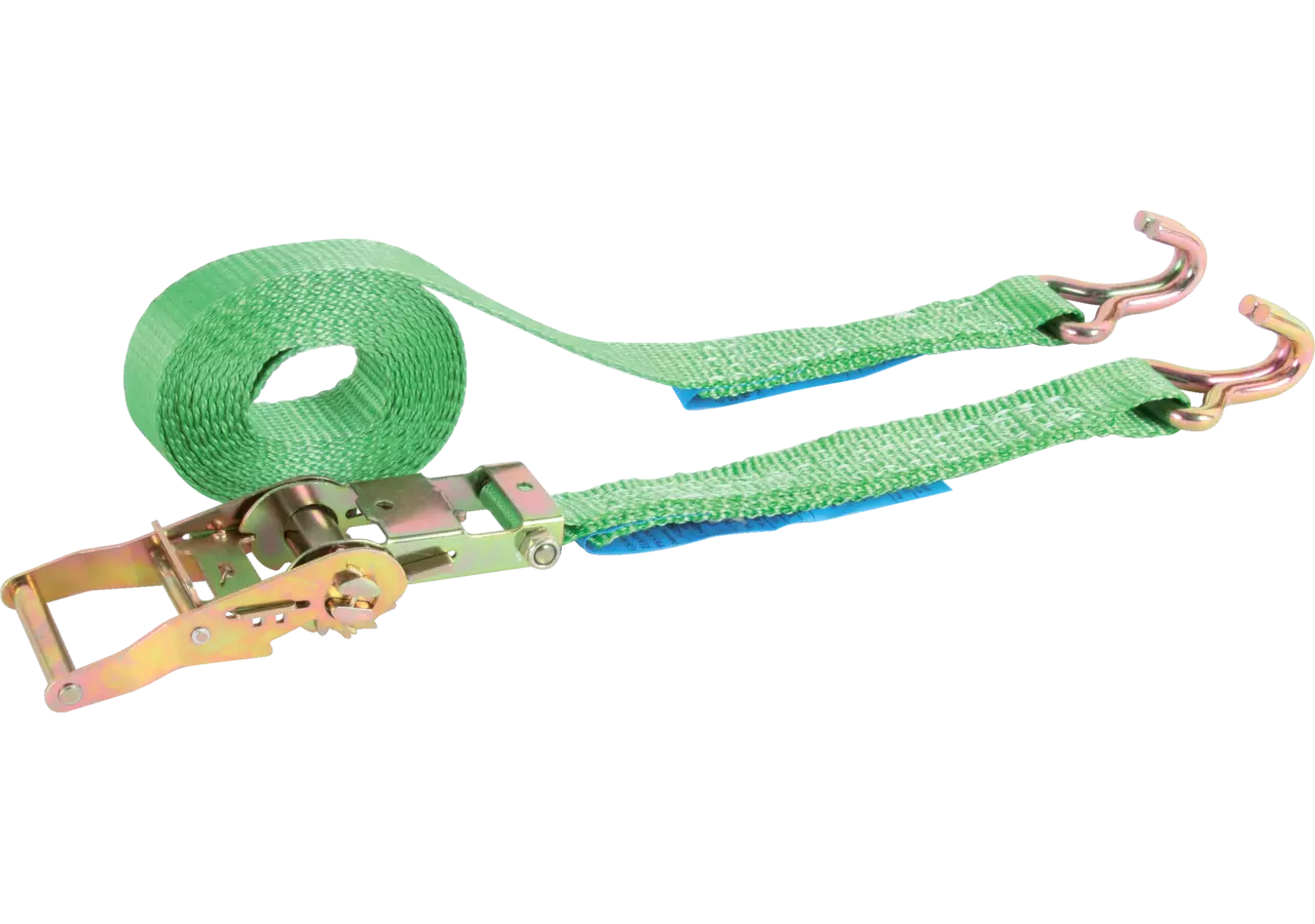Zurrgurt ZSP35 4 Meter mit Ratsche und Spitzhaken, 2-teilig nach EN12195-2 McBull