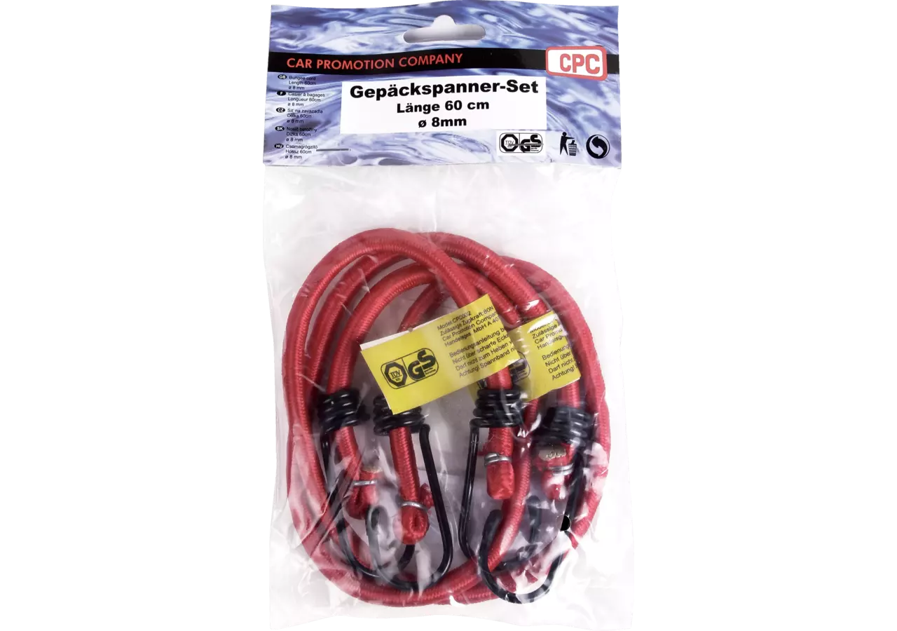 Gepäckspanner Set, L 60 cm GartenShop24 - Hochwertige Gartengeräte