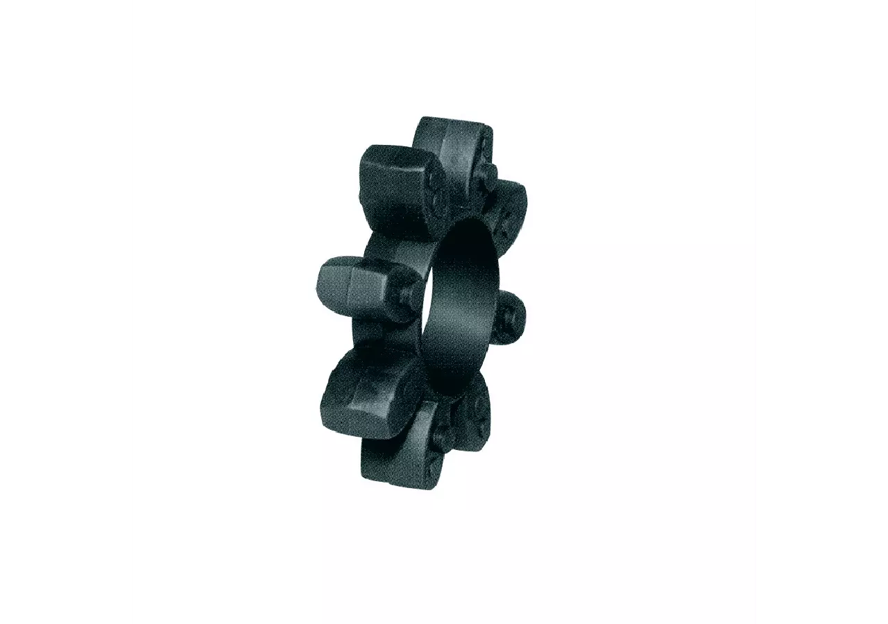 Zwischenglied Schwarz, Type 48/60, 94 Shore A, Standard GartenShop24