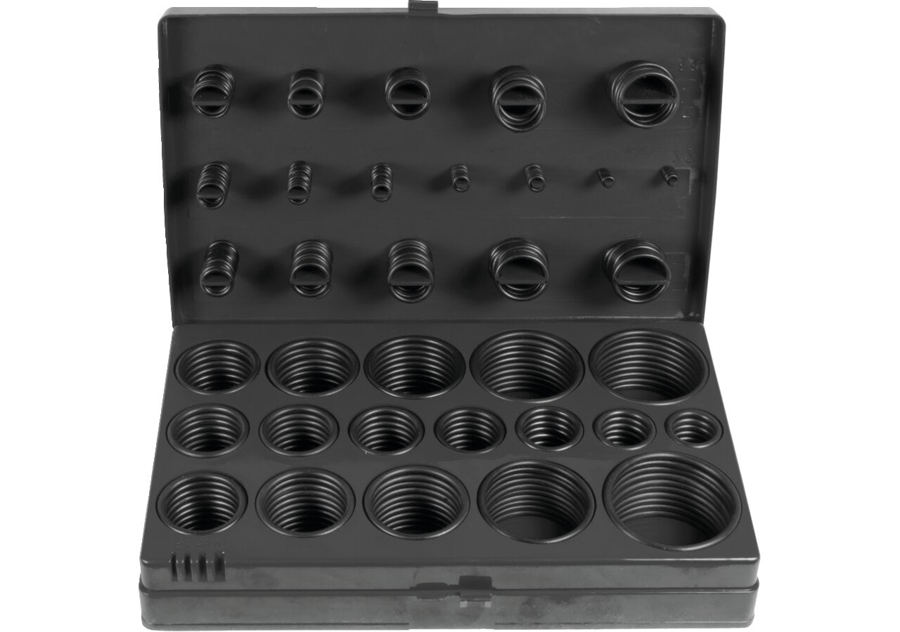 O-Ring Sortiment 419-teilig NBR 70 Shore, DIN3771 SW-Stahl