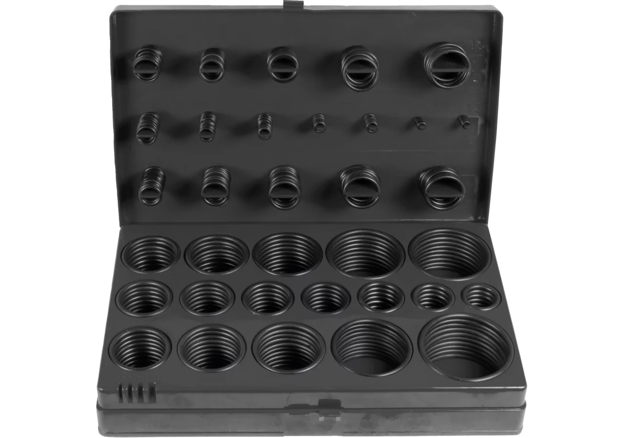 O-Ring Sortiment 419-teilig NBR 70 Shore, DIN3771 SW-Stahl
