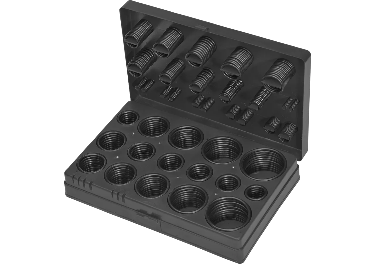 O-Ring Sortiment 419-teilig NBR 70 Shore, DIN3771 SW-Stahl