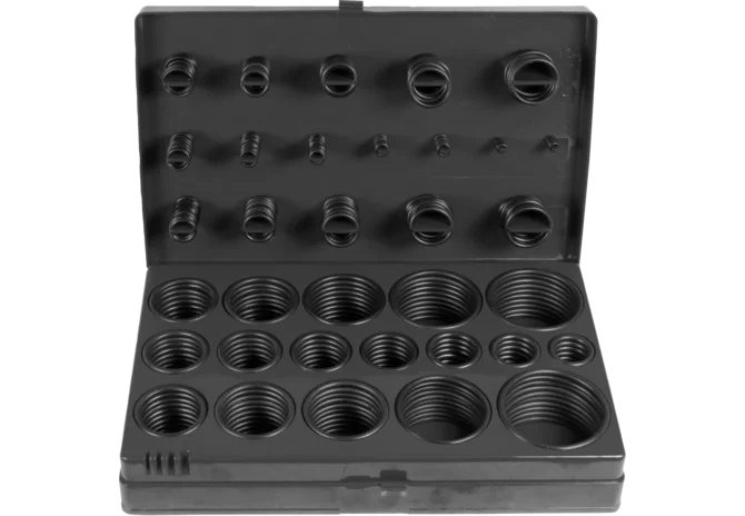 O-Ring Sortiment 419-teilig NBR 70 Shore, DIN3771 SW-Stahl