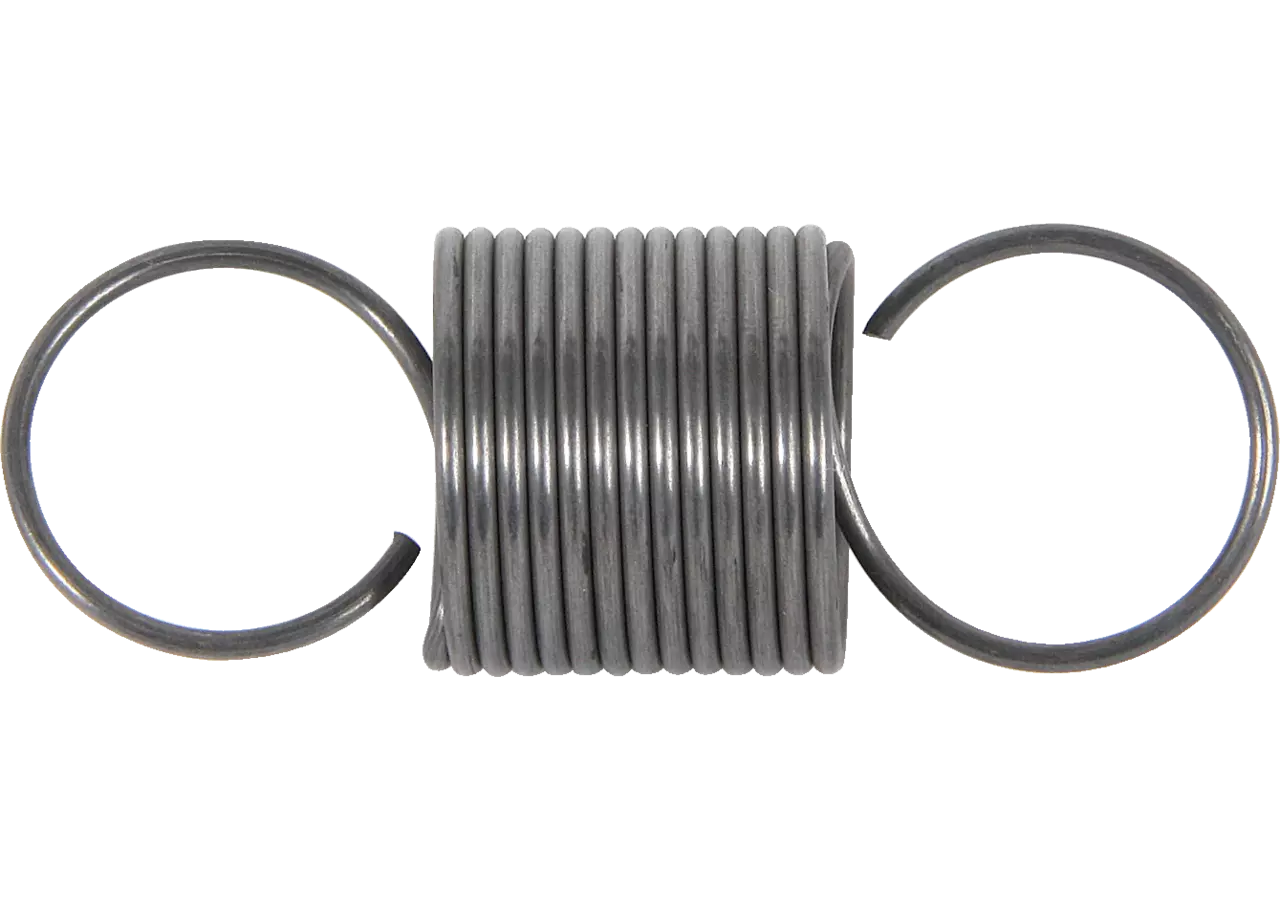 Zugfeder Dm 18,8 x 76 x 1,25 mm Stahl blank GartenShop24
