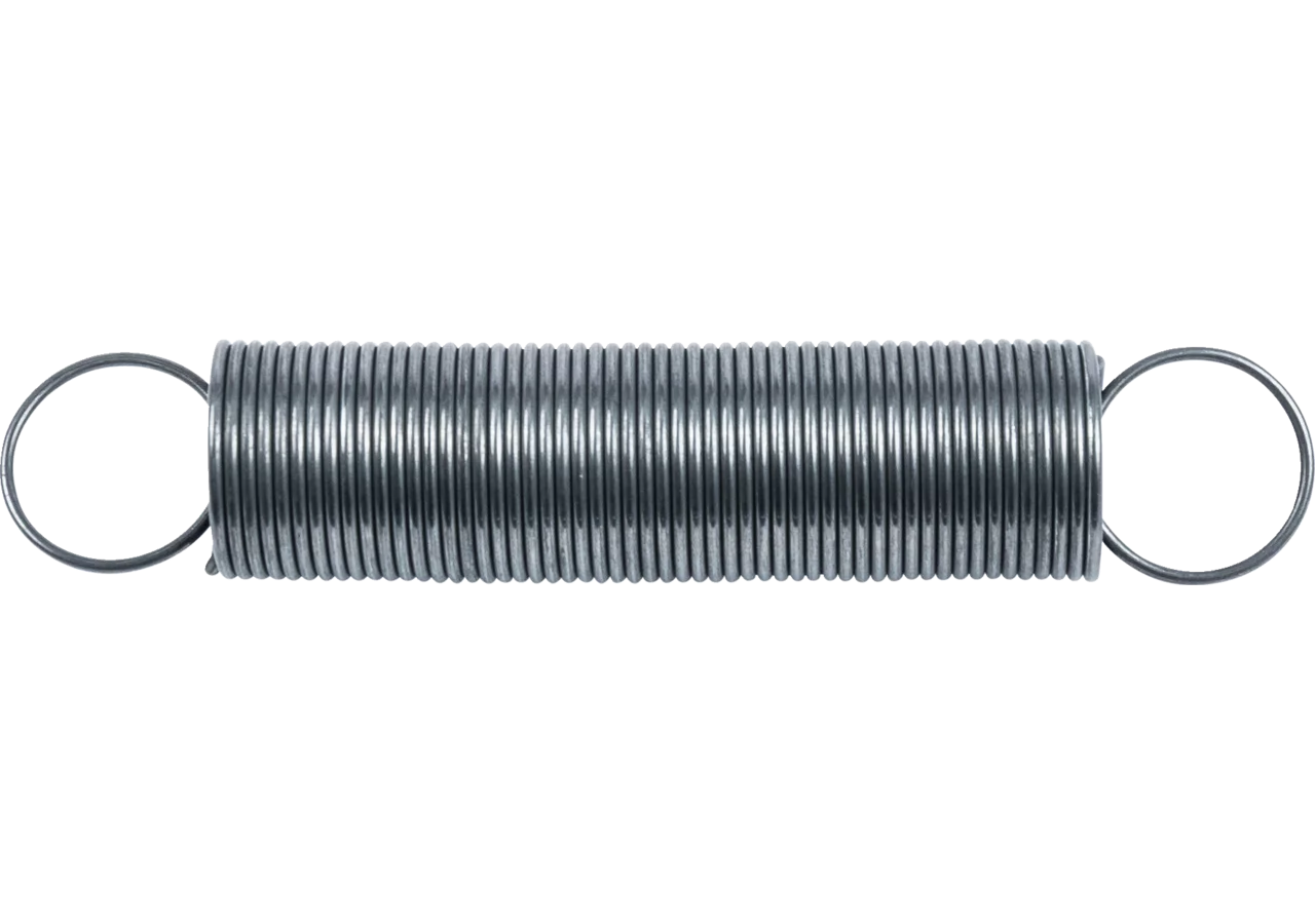 Zugfeder Dm 30 x 161,6 x 2 mm Stahl blank GartenShop24