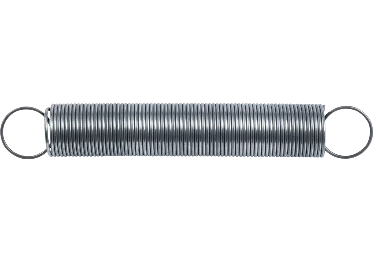 Zugfeder Dm 30 x 237,6 x 2 mm Stahl blank GartenShop24