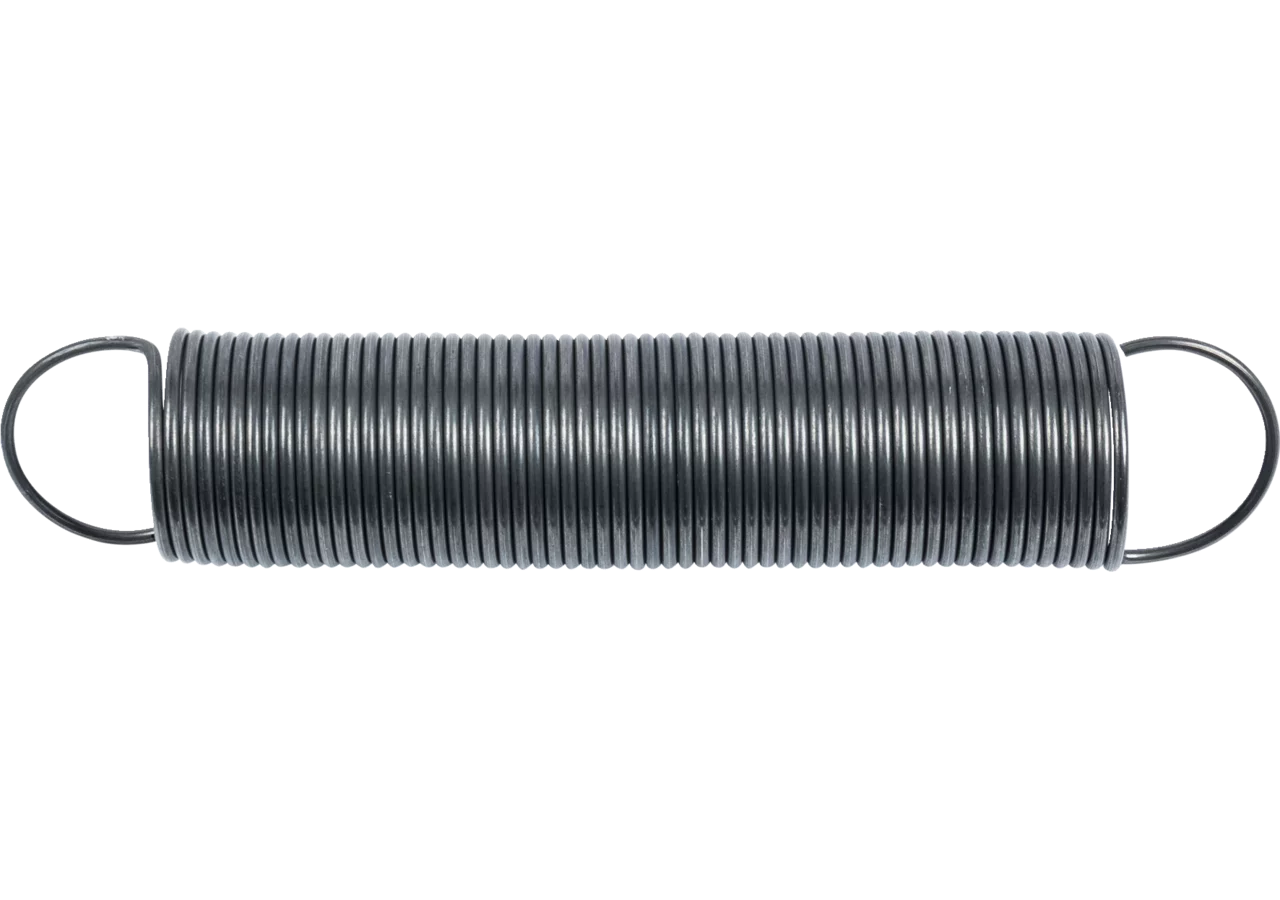 Zugfeder Dm 48 x 258,5 x 3,2 mm Stahl blank GartenShop24