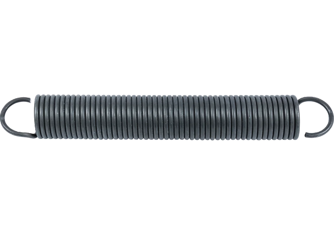 Zugfeder Dm 54 x 395 x 6 mm Stahl blank GartenShop24