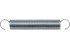 Zugfeder Dm 5 x 145 x 0,5 mm Stahl blank GartenShop24